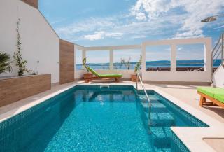 Duplex Laurentis - private pool - beachfront - newly built - Stanići - 6