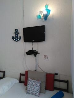 Apartamento Studio ao Lado da Praia com Wi-Fi e TV Smart - 5