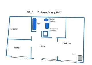 Ferienwohnung Heidi - 1