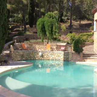 Villa de caractère climatisée avec piscine135 av charles boyer La Ferrage - Aups - 5