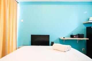 Elegant Studio Room Akasa Pure Living BSD Apartment By Travelio - 8