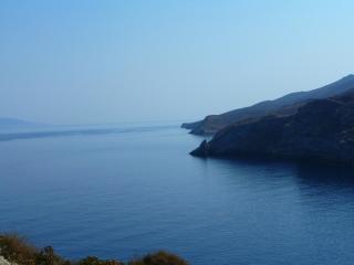 Calme et détente. Vue panoramique mer Égée. - 4