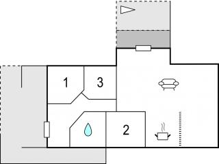 Three-Bedroom Holiday Home In Hvide Sande - Bjerregård - 1