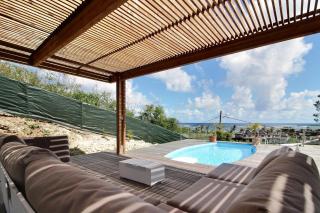Villa Thomana, piscine, vue mer et plage à 100 m ! - Le Moule - 4