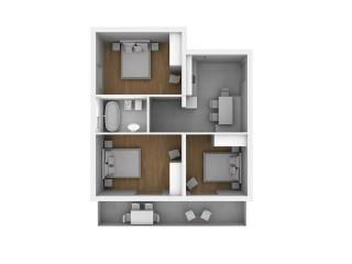 Three-Bedroom Apartment Rabac near Sea - Rabac - 9