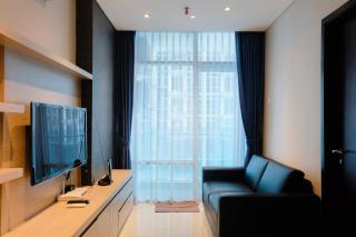Chic 1BR Brooklyn Alam Sutera Apartment near IKEA By Travelio - 1