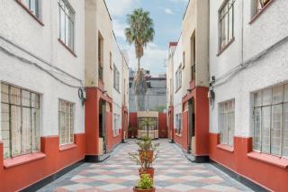 Hip,Colorful studio with Patio in Roma Norte - 5