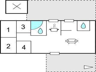 Four-Bedroom Holiday Home In Borkop - Børkop - 8