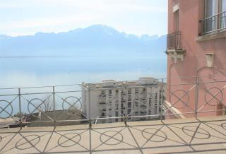 TOP Montreux Centre 2-8 p., view lake and Chillon Castle - Montreux - 2