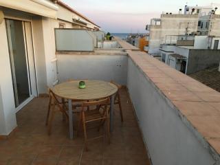 Ático de 2 hab. con piscina y muy cerca del mar - Les Cases d'Alcanar - 9