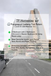 TP Homestay, Pangsapuri Ldg Tok Pelam - Kuala Terengganu - 6