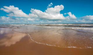 The Dawn on Galveston Beach - 2