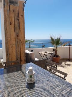 AMAZING PENTHOUSE- panoramic sea view & tikki bar on private terrasse - Luz - 6