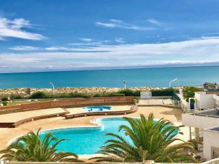 BARCARESA-Appartement belle vue mer piscine tennis mini golf wifi - Le Barcarès - 9