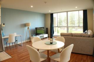 Beachside Luxury Apartments One & Two Bedroom in Beachfront Oaks Pier Building - 0