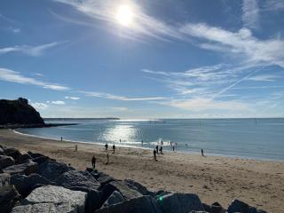 Les pieds dans l'eau accès direct à la plage ! - Granville - 7