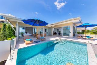 Single Level BEACHSIDE VILLA - BB2 - at BAYSIDE LUXURY VILLAS Samrong Bay Beach, 3 BED 4 BATH, SEA and SUNSET VIEWS, only 200m walk to the Beach - Bangrak Beach - 7
