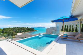 Single Level BEACHSIDE VILLA - BB2 - at BAYSIDE LUXURY VILLAS Samrong Bay Beach, 3 BED 4 BATH, SEA and SUNSET VIEWS, only 200m walk to the Beach - Bangrak Beach - 8