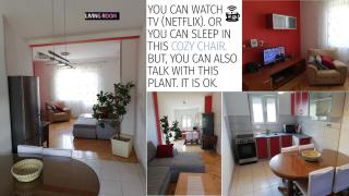 Spacious family apartment with parking in the shade and barbecue house - Šibenik - 0