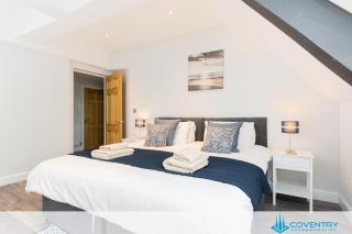 2 Bedroom Apartment, NEC, HS2, BHX, JLR - Devereux House, Hosted By Coventry Accommodation - Coleshill - 0