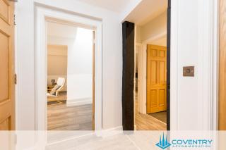 2 Bedroom Apartment, NEC, HS2, BHX, JLR - Devereux House, Hosted By Coventry Accommodation - Coleshill - 3
