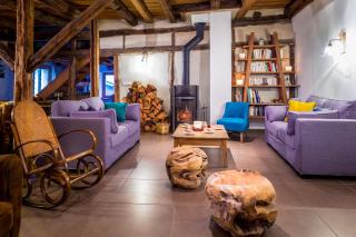 Chambre double avec salle de bain dans chalet cosy - 5