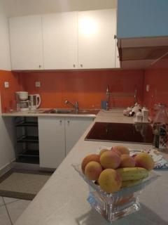 Flat with garden near sea, port and airport - Artemida - 1