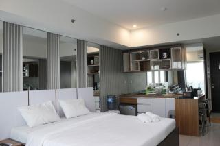 Bright Studio @ Tamansari La Grande Apartment By Travelio - Bandung - 7