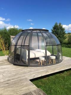 Les nuits insolites de la mothe - hébergement en bulle ou tiny house avec spa privatif - Outremécourt - 4