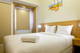 Elegant Studio No Kitchen Apartment Mustika Golf Residence By Travelio - Bekasi - 0