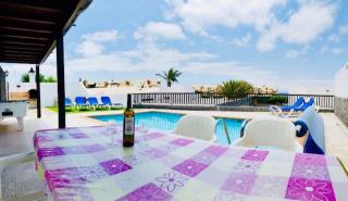 Villa Neptuno with private pool, sea view, Sat-tv & free Wifi - Playa Blanca - 8