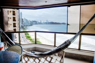 Apto frente mar Bal Camboriu pé na areia fantástica e encantadora vista mar - Balneário Camboriú - 6