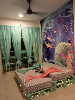 Blue Romance Mermaid Cameron Stay 9 pax Next to Night Market - Cameron Highlands - 0