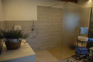 Chalet in pietra e legno con caminetto - 1