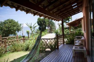 Casas em Ilhabela - SP - 2 quarto Ar Cond - linda vista - Praia Itaguaçu - Vila Paulino - 4