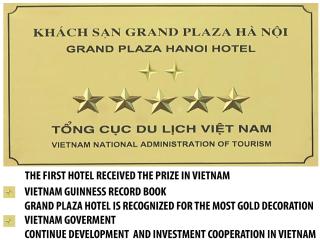Grand Plaza Hotel Hanoi - Hanoï - 1