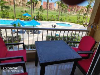 بورتو جولف العلمين الجديده Apartment Golf Bay Parties Area - 8