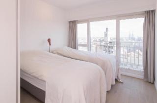 sea and city view with double terrace Flat C Oostende - Oostende - 2