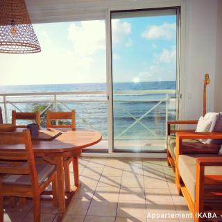 Appartement sur la plage, avec vue panoramique sur le lagon - IKABA - Saint-François - 1
