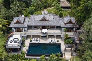 Luxury 4 bedrooms Villa with Seaview Infinity Pool overlooking Surin Beach - Strand Surin - 0