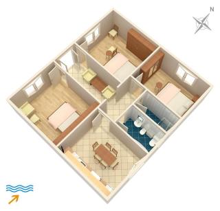 Family friendly seaside apartments Supetarska Draga - Donja, Rab - 2020 - 4