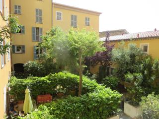 Vieux Nice, grand 2 pièces sur jardins, parking, calme - Nice - 0