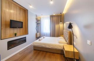 Loft apartment in old Lviv AC Fireplace - 1