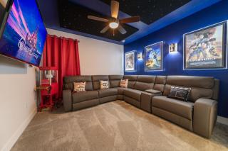 Magnificent Home Near Disney With Theater Room, Pool Table, Waterpark Resort Access At Encore Resort Reunion - 7448Mr - Kissimmee - 5