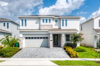 Magnificent Home Near Disney With Theater Room, Pool Table, Waterpark Resort Access At Encore Resort Reunion - 7448Mr - Kissimmee - 0