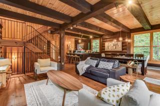 Chic log chalet with hot tub - Mont-Tremblant north side by Reserver.ca - Lac-Superieur - 5