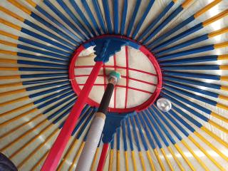 Nomád jurta Zalakaros mellett - 9