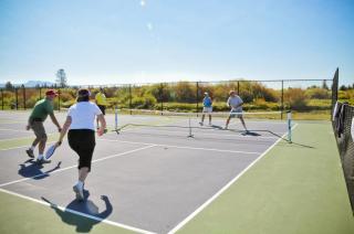 Bend-Sunriver Camping Resort 24 ft. Yurt 9 - 4