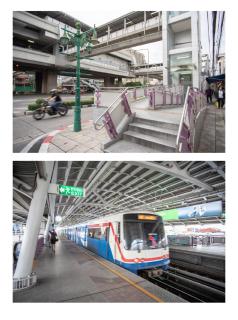 T5 2 Bedrooms/6guests/full kitchen/1 min to BTS - Bangkok - 4