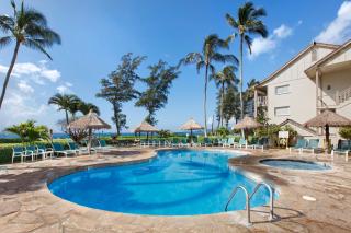 Islander on the Beach 352 OCEANFRONT *PENTHOUSE* AC Pool - Kapaa - 5
